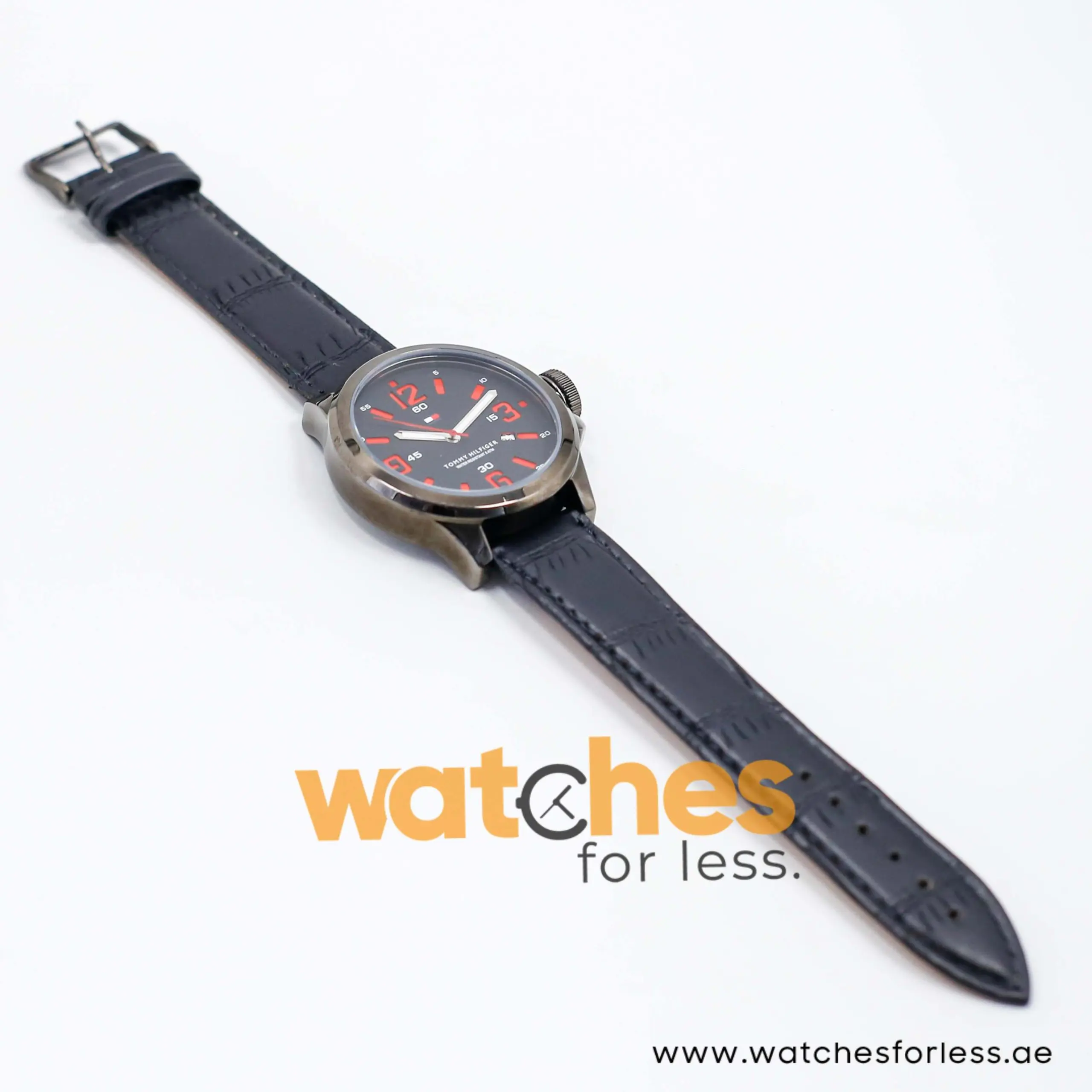 Tommy Hilfiger Men’s Quartz Black Leather Strap Black Dial 46mm Watch 1790626 Tommy Hilfiger Men’s Quartz Black Leather Strap Black Dial 46mm Watch 1790626 UAE DUBAI AJMAN SHARJAH ABU DHABI RAS AL KHAIMA UMM UL QUWAIN ALAIN FUJAIRAH