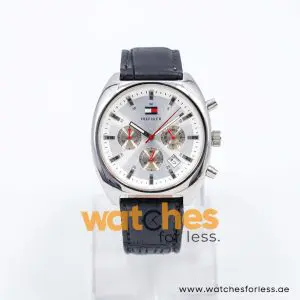 Tommy Hilfiger Men’s Quartz Black Leather Strap Silver Dial 43mm Watch 1790301 Tommy Hilfiger Men’s Quartz Black Leather Strap Silver Dial 43mm Watch 1790301 UAE DUBAI AJMAN SHARJAH ABU DHABI RAS AL KHAIMA UMM UL QUWAIN ALAIN FUJAIRAH