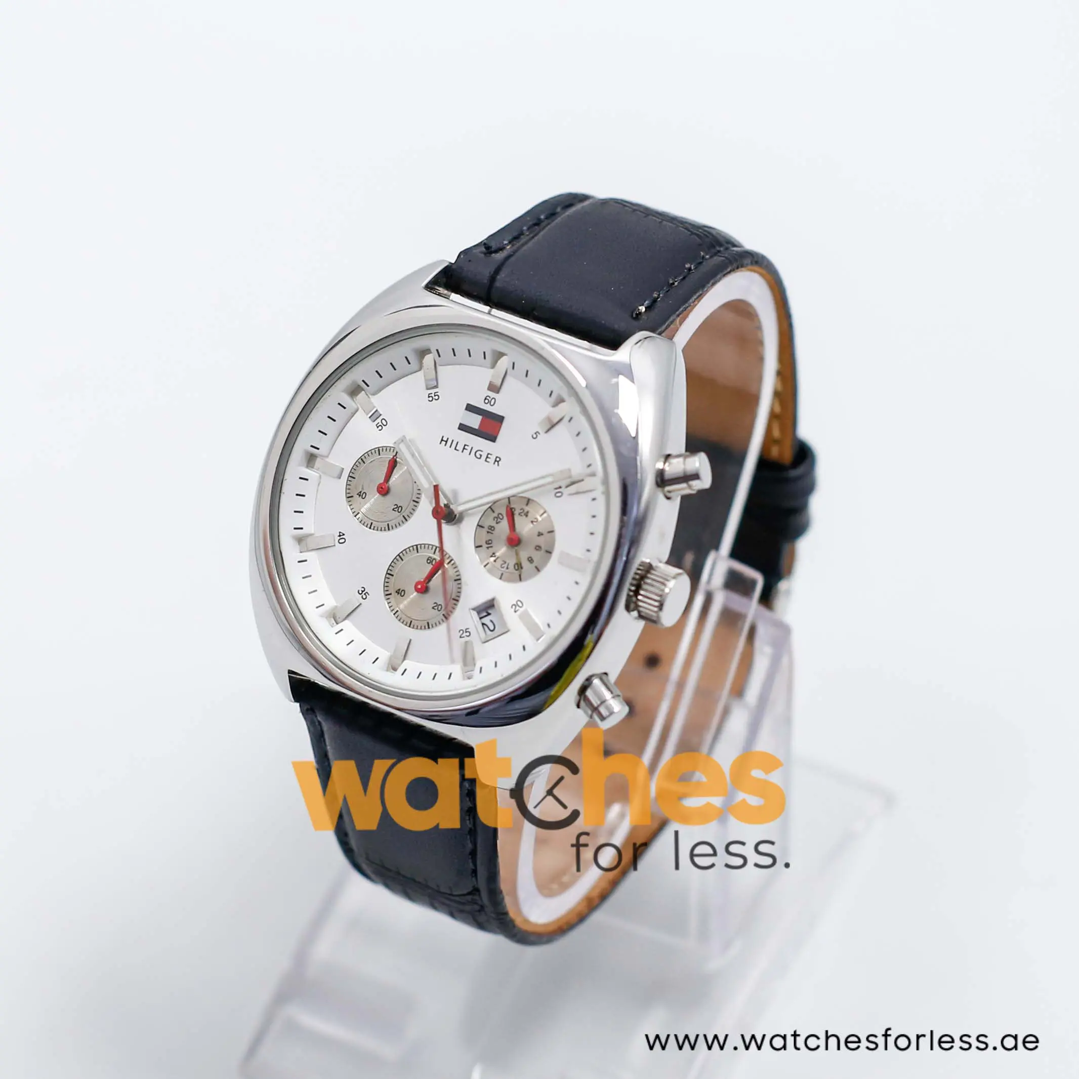 Tommy Hilfiger Men’s Quartz Black Leather Strap Silver Dial 43mm Watch 1790301 Tommy Hilfiger Men’s Quartz Black Leather Strap Silver Dial 43mm Watch 1790301 UAE DUBAI AJMAN SHARJAH ABU DHABI RAS AL KHAIMA UMM UL QUWAIN ALAIN FUJAIRAH
