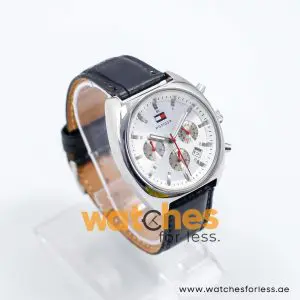 Tommy Hilfiger Men’s Quartz Black Leather Strap Silver Dial 43mm Watch 1790301 Tommy Hilfiger Men’s Quartz Black Leather Strap Silver Dial 43mm Watch 1790301 UAE DUBAI AJMAN SHARJAH ABU DHABI RAS AL KHAIMA UMM UL QUWAIN ALAIN FUJAIRAH