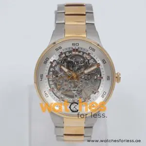 Kenneth Cole Men’s Automatic Two Tone Stainless Steel Silver Skeleton Dial 44mm Watch 10030825 UAE DUBAI AJMAN SHARJAH ABU DHABI RAS AL KHAIMA UMM UL QUWAIN ALAIN FUJAIRAH
