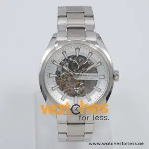 Kenneth Cole Men’s Automatic Silver Stainless White Skeleton Dial 42mm Watch 10030833 UAE DUBAI AJMAN SHARJAH ABU DHABI RAS AL KHAIMA UMM UL QUWAIN ALAIN FUJAIRAH