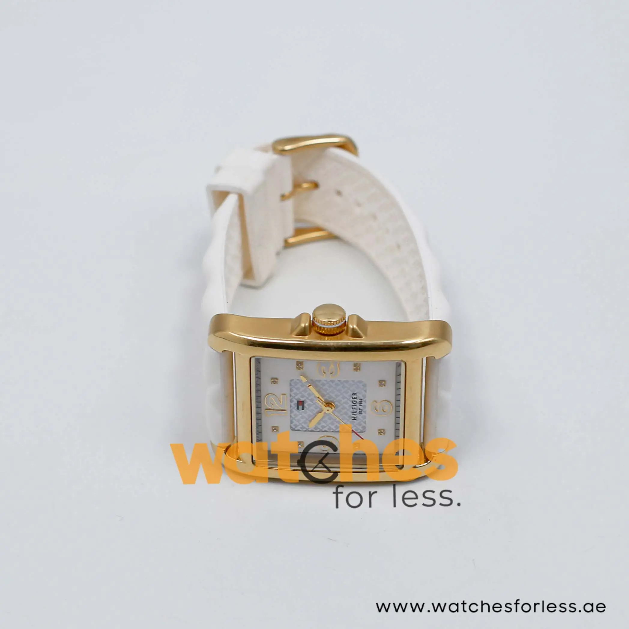Tommy Hilfiger Women’s Quartz White Silicone Strap White Dial 32mm Watch 1781242/1