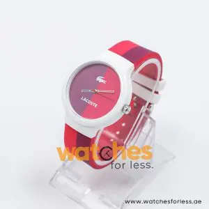 Lacoste Women’s/Kid’s Quartz Purple & Pink Silicone Strap Purple & Pink Dial 40mm Watch 2020036