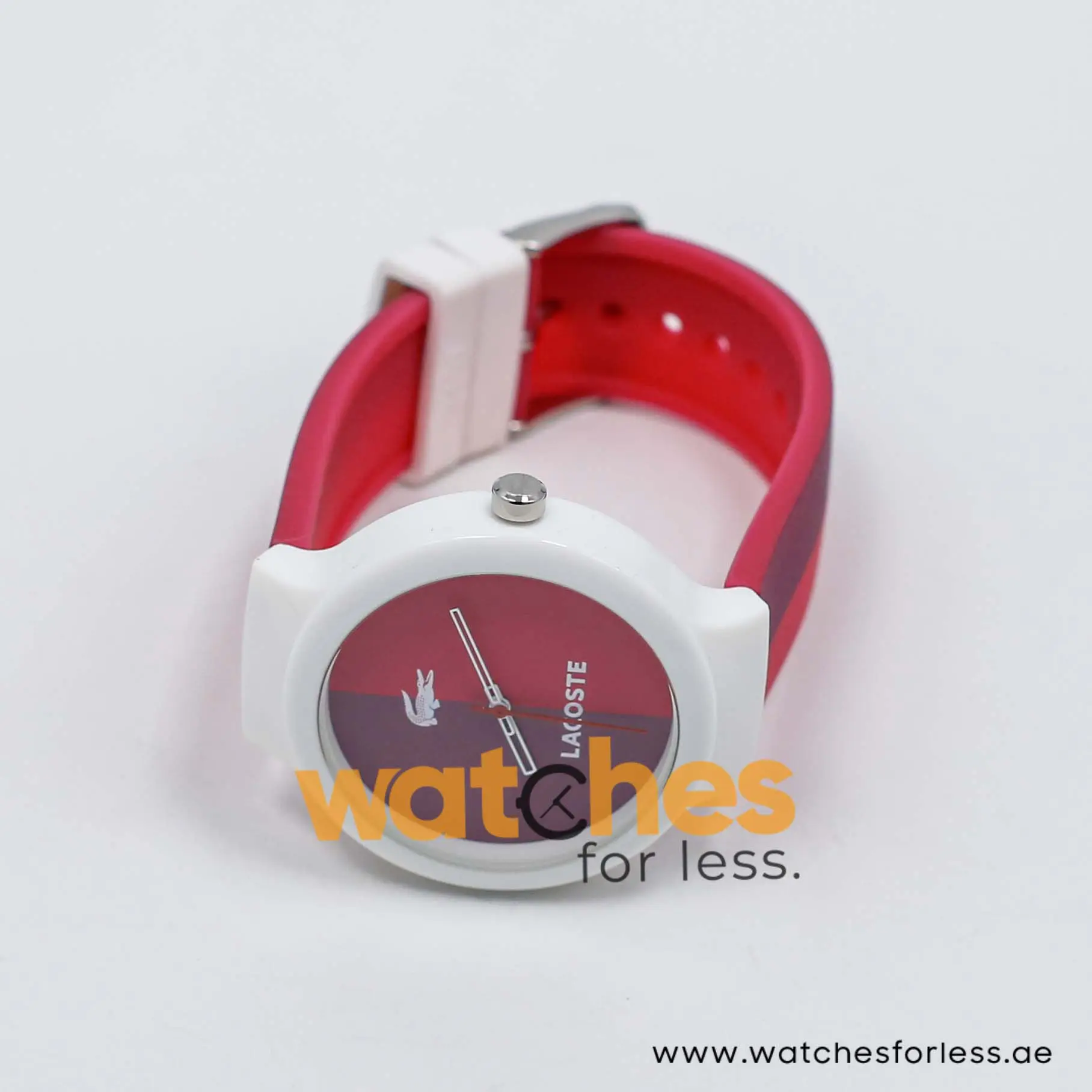 Lacoste Women’s/Kid’s Quartz Purple & Pink Silicone Strap Purple & Pink Dial 40mm Watch 2020036