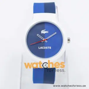Lacoste Women’s/Kid’s Quartz Blue & Navy Silicone Strap Blue & Navy Dial 40mm Watch 2020035