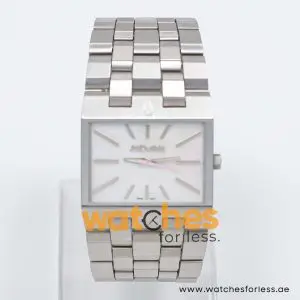 Nixon Women’s Quartz Silver Stainless Steel Mother Of Pearl Dial 36mm Watch A289005