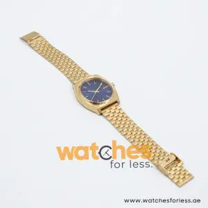 Nixon Men’s Quartz Gold Stainless Steel Blue Dial 38mm Watch A0451931