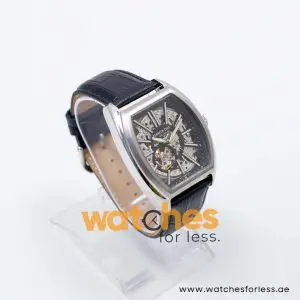 Kenneth Cole Men’s Automatic Black Leather Strap Black Skeleton Dial 41mm Watch KC10030811 UAE DUBAI AJMAN SHARJAH ABU DHABI RAS AL KHAIMA UMM UL QUWAIN ALAIN FUJAIRAH