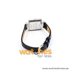 Elle Women’s Quartz Black Leather Strap Black Dial 25mm Watch EL20028S01C