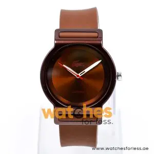 Lacoste Women’s Quartz Brown Silicone Strap Brown Dial 39mm Watch 2000700