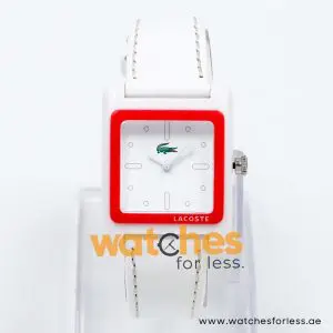 Lacoste Women’s Quartz White Leather Strap White Dial 31mm Watch 2000548