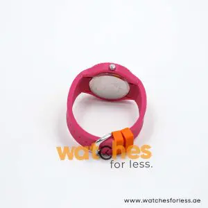 Juicy Couture Women’s Quartz Pink Silicone Strap Pink Dial 42mm Watch 1900826
