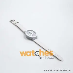 Lacoste Kids Quartz White Leather Strap White & Grey Dial 40mm Watch 2020012
