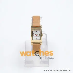 Tommy Hilfiger Women’s Quartz Camel Brown Reversible Leather Strap Silver Dial 20mm Watch 1780162/2