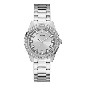 Guess Women’s Quartz Silver Stainless Steel Silver Dial 38mm Watch GW0111L1