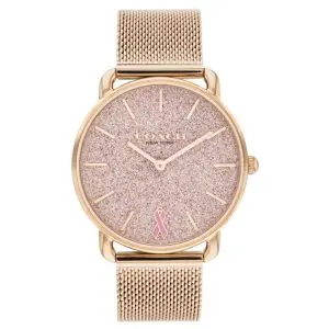 Coach Women’s Quartz Rose Gold Stainless Steel Pink Dial 36mm Watch 14504212