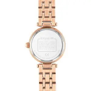 Coach Women’s Quartz Rose Gold Stainless Steel Silver Dial 26mm Watch 14503736