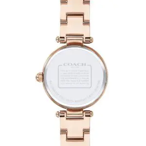 Coach Women’s Quartz Rose Gold Stainless Steel Blue & White Dial 26mm Watch 14503226