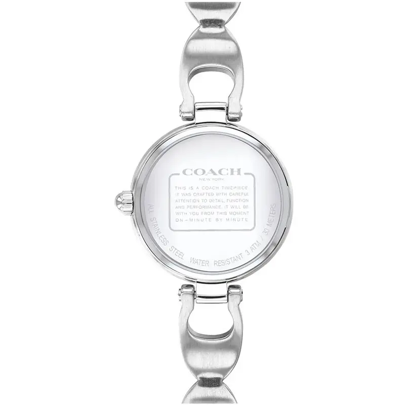 Coach Women’s Quartz Silver Stainless Steel Silver Dial 26mm Watch 14503170