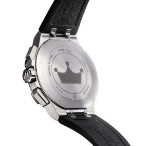 Maurice Lacroix Men’s Quartz Swiss Made Multi Color Silicone Strap Silver Dial 44mm Watch AI1018-TT030-130-K