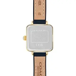 Coach Women’s Quartz Blue Leather Strap Mother Of Pearl Dial 22mm Watch 14504228