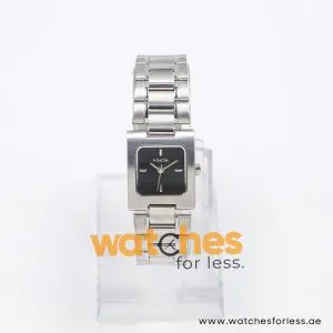 Mode Women’s Quartz Silver Stainless Steel Black Dial 23mm Watch 3751102525/1