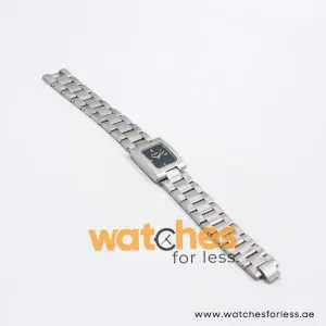 Mode Women’s Quartz Silver Stainless Steel Black Dial 23mm Watch 3751102525