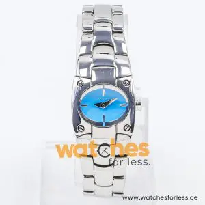 Mode Women’s Quartz Silver Stainless Steel Sky Blue Dial 24mm Watch 3753194525A