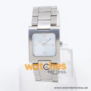 Mode Women’s Quartz Silver Stainless Steel Ice Blue Dial 23mm Watch 3753102515