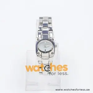 Mode Women’s Quartz Silver Stainless Steel Ice Blue Dial 24mm Watch 3753194535A