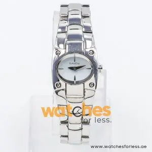 Mode Women’s Quartz Silver Stainless Steel Ice Blue Dial 24mm Watch 3753194535A