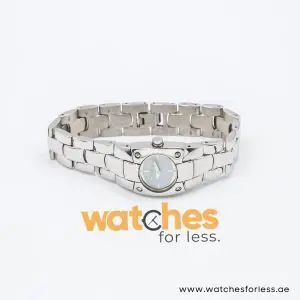 Mode Women’s Quartz Silver Stainless Steel Ice Blue Dial 24mm Watch 3753194535A