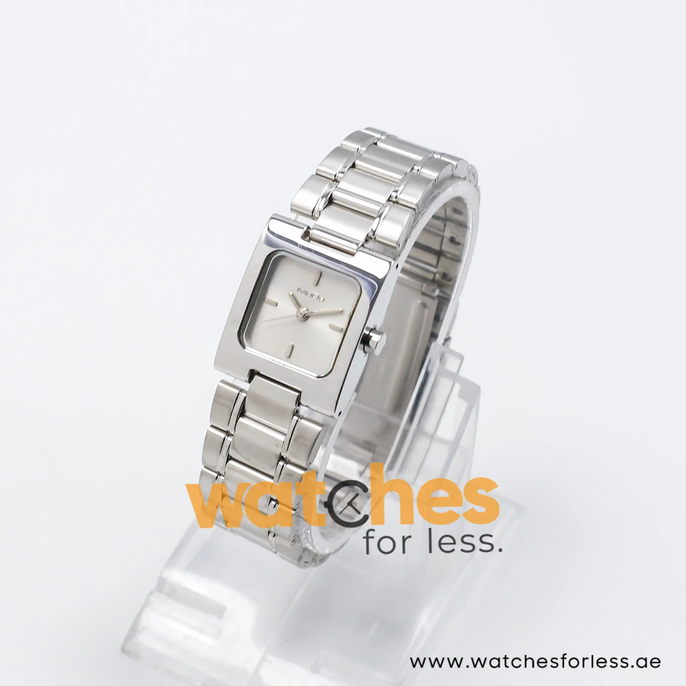 Mode Women’s Quartz Silver Stainless Steel Silver Sunray Dial 23mm Watch 3751102555