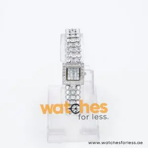 Polli Women’s Quartz Silver Pave Stainless Steel Mother Of Pearl Dial 18mm Watch P0026L
