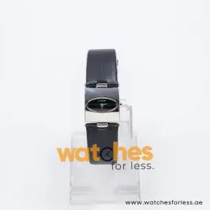 Alternative view of Mode Women’s Quartz Black Leather Strap Black Dial 22mm Watch 3751143515