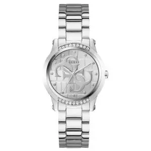 Guess Women’s Quartz Silver Stainless Steel Silver Dial 36mm Watch GW0861L1
