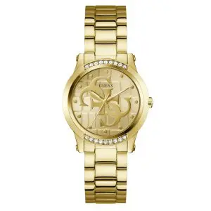 Guess Women’s Quartz Gold Stainless Steel Gold Dial 36mm Watch GW0861L2