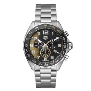 Tag Heuer Formula 1 Men’s Quartz Swiss Made Silver Stainless Steel Black Dial 43mm Watch CAZ101AU.BA0842