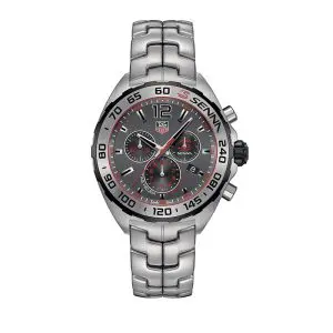 Tag Heuer Formula 1 Men’s Quartz Swiss Made Silver Stainless Steel Grey Dial 43mm Watch CAZ1012.BA0883