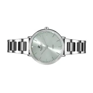 Beverly Hills Polo Club Women’s Quartz Silver Stainless Steel Sky Green Dial 35mm Watch BP3097C.360