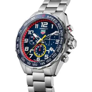 Tag Heuer Formula 1 Men’s Quartz Swiss Made Silver Stainless Steel Blue Dial 43mm Watch CAZ101AL.BA0842