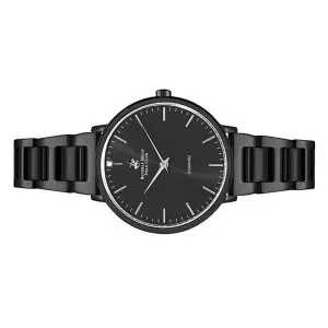 Beverly Hills Polo Club Women’s Quartz Black Stainless Steel Black Dial 35mm Watch BP3097C.650