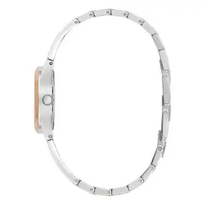 Guess Women’s Quartz Two-tone Stainless Steel Silver Dial 26mm Watch GW0609L3
