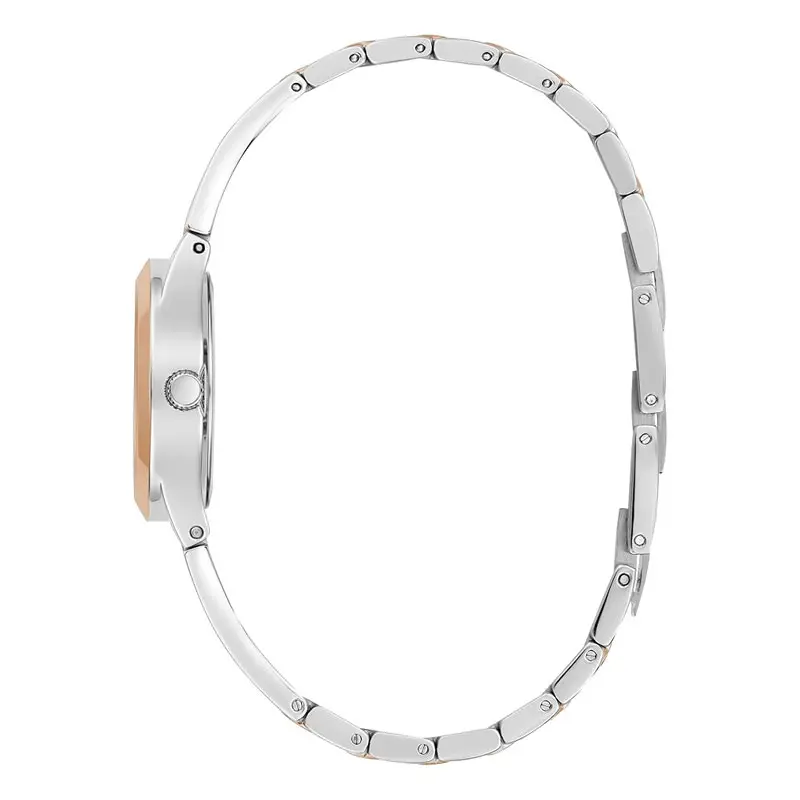 Guess Women’s Quartz Two-tone Stainless Steel Silver Dial 26mm Watch GW0609L3