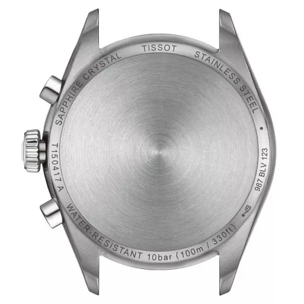 TISSOT Men’s Quartz Swiss Made Silver Stainless Steel Blue Dial 40mm Watch T150.417.11.041.00 - Image 3