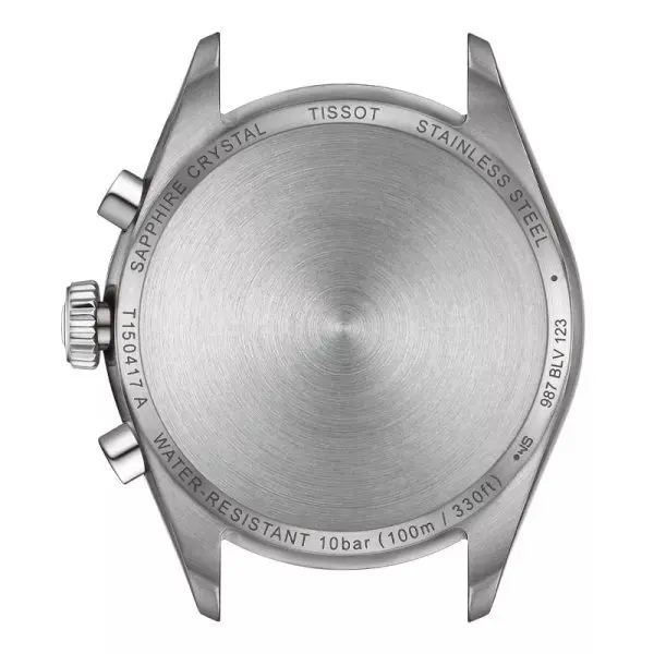 TISSOT Men’s Quartz Swiss Made Silver Stainless Steel Ice Blue Dial 40mm Watch T150.417.11.351.00