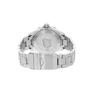Tag Heuer Aquaracer Men’s Automatic Swiss Made Silver Stainless Steel Black Dial 41mm Watch WAN2110.BA0822