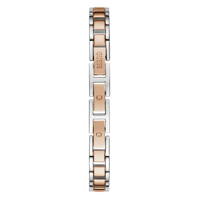 Guess Women’s Quartz Two-tone Stainless Steel Silver Dial 26mm Watch GW0609L3
