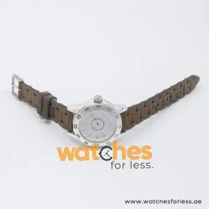 Tommy Hilfiger Women’s Quartz Dark Grey Silicone Strap White Dial 40mm Watch 1781101